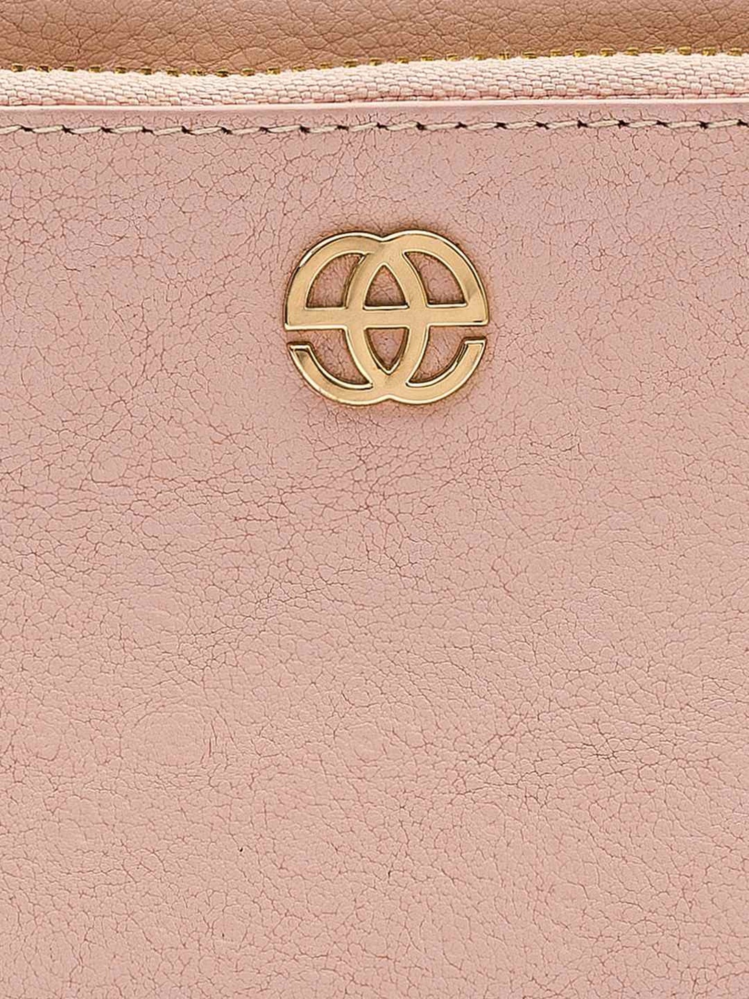Eske Aleta Pink Solid Wallet for Women