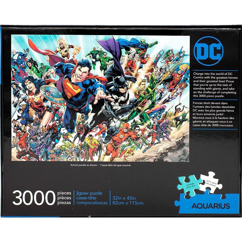 NMR Distribution DC Comics Superheroes 3000 Piece Jigsaw Puzzle