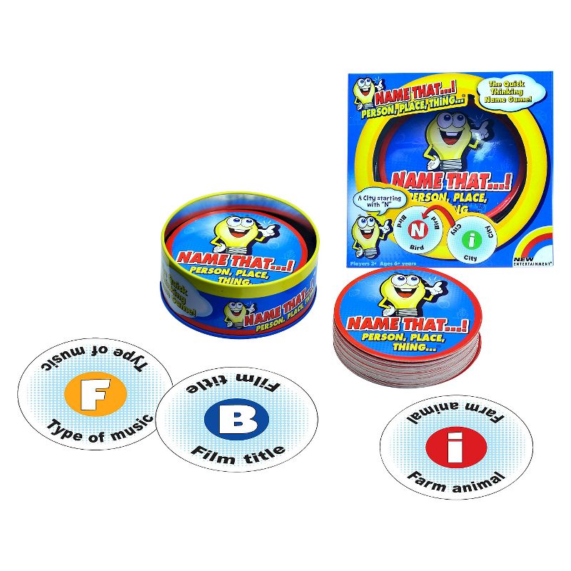 Intex Entertainment Name That&hellip;! Person, Place, Thing&hellip;Card Game