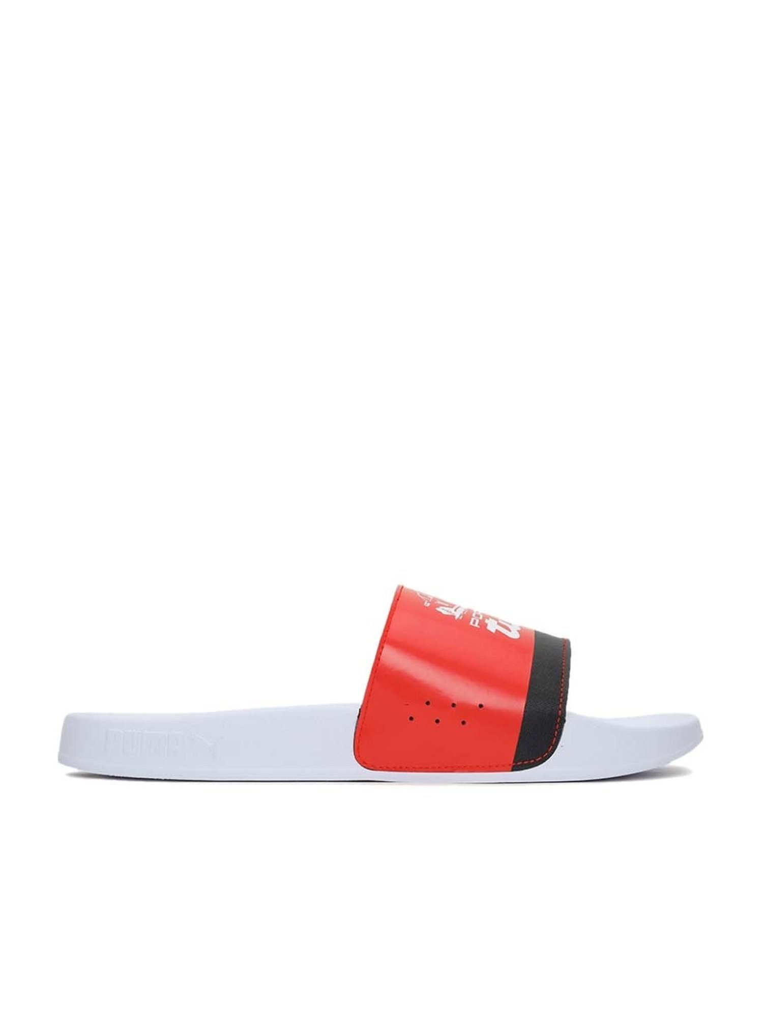 Puma Men's PL Leadcat 2.0 Red Slides