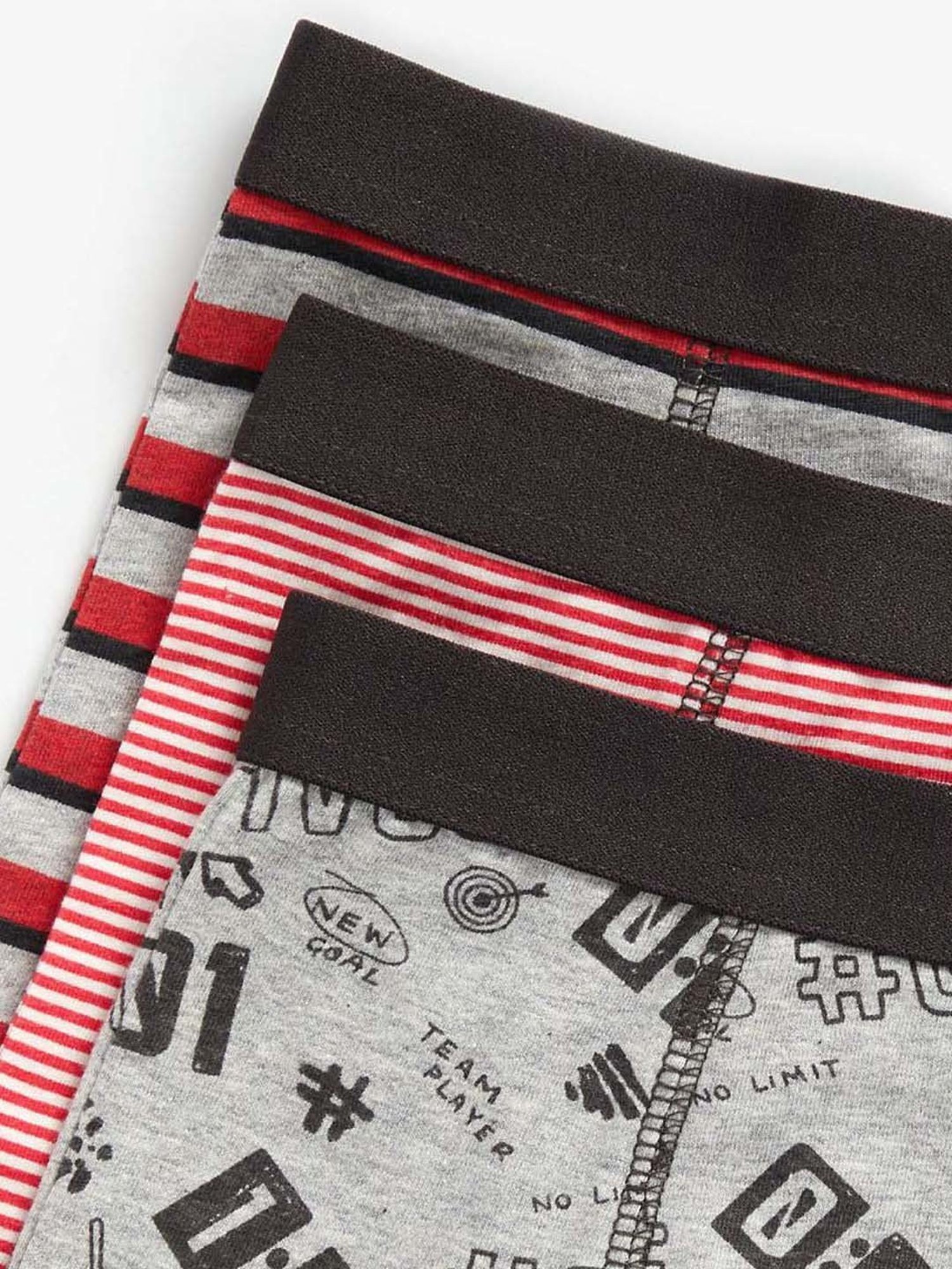 Mothercare Kids Multicolor Cotton Printed Trunk (Pack of 3)