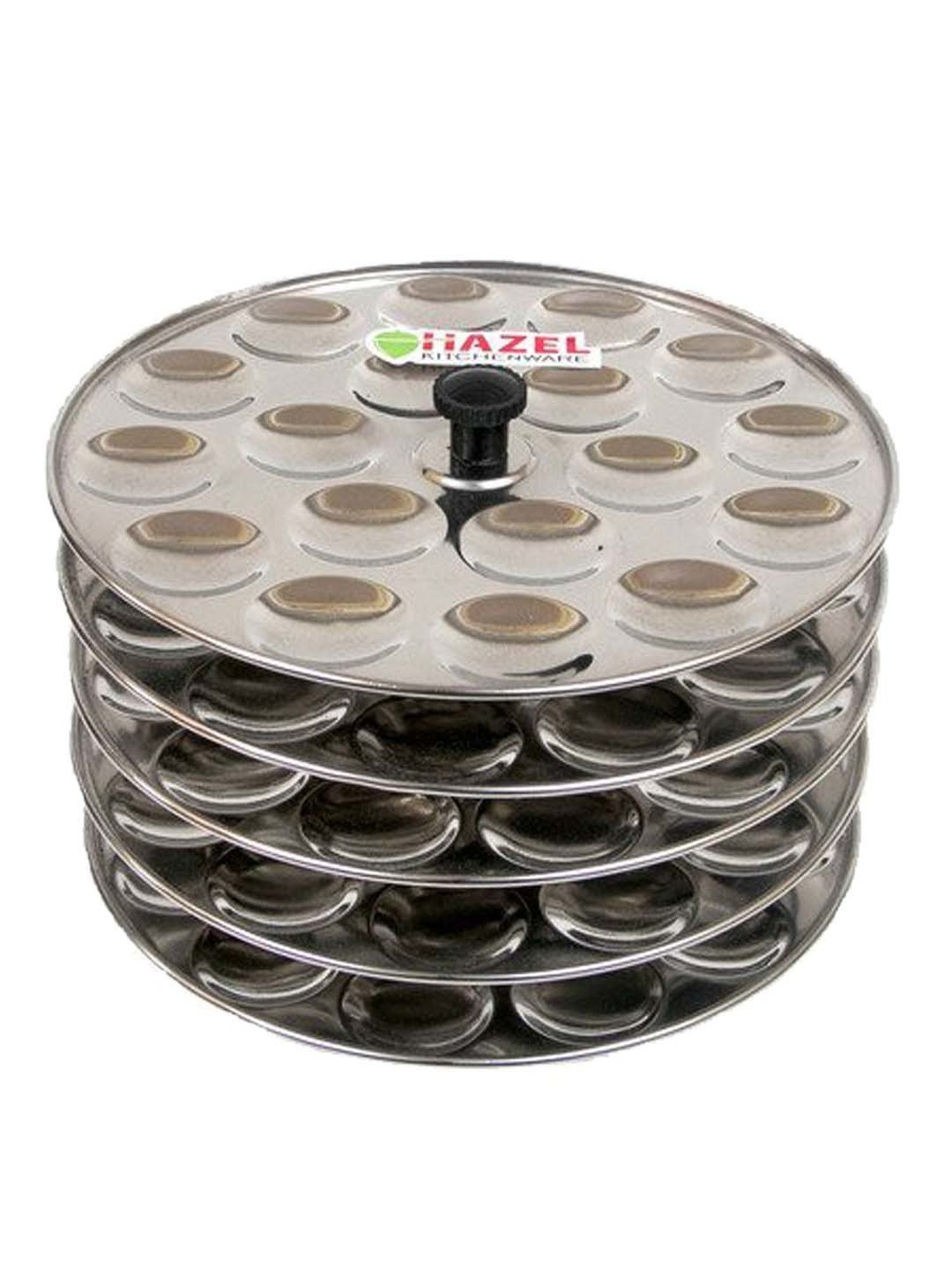 Butterfly Silver Stainless Steel Standard Idli Maker With Friendly Cooker