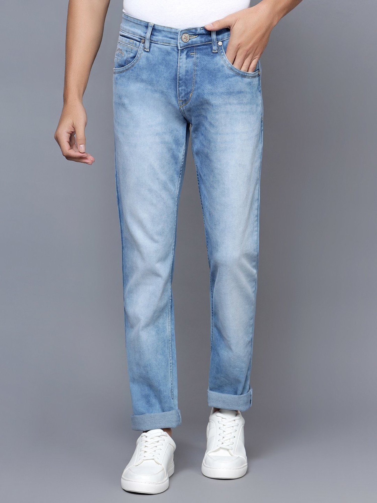 Cantabil Lthillium Regular Fit Jeans