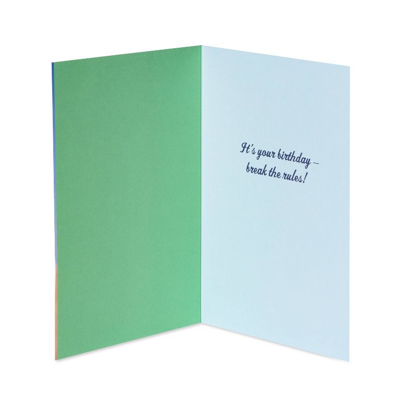 Funny Birthday Card Dinosaur Bike