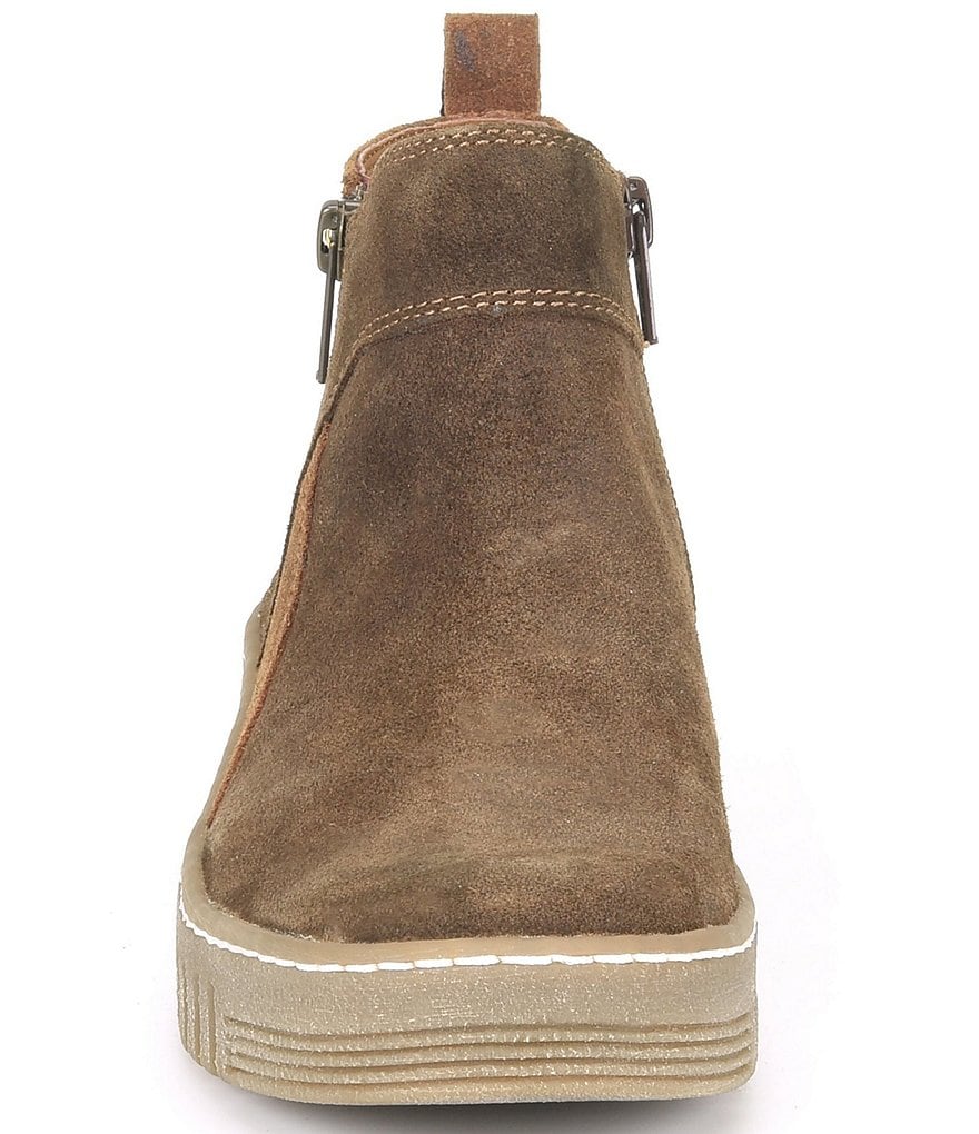 Comfortiva Hartwick Suede Leather High-Top Sneakers