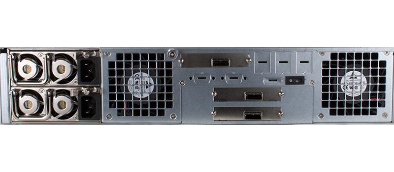 RAID Machine R1212RM 12-bay 6G SAS / SATA Rackmount JBOD Enclosure w/ Redundant PSU
