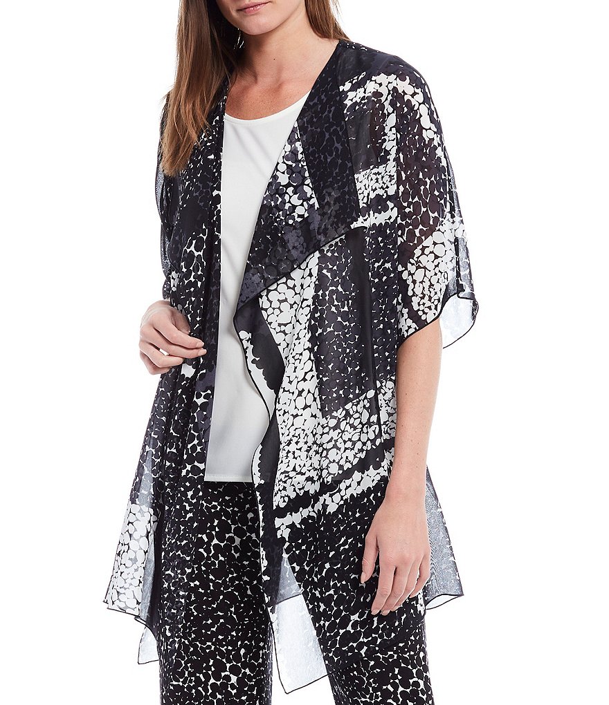 Caroline Rose Easy Does It Georgette Cardigan