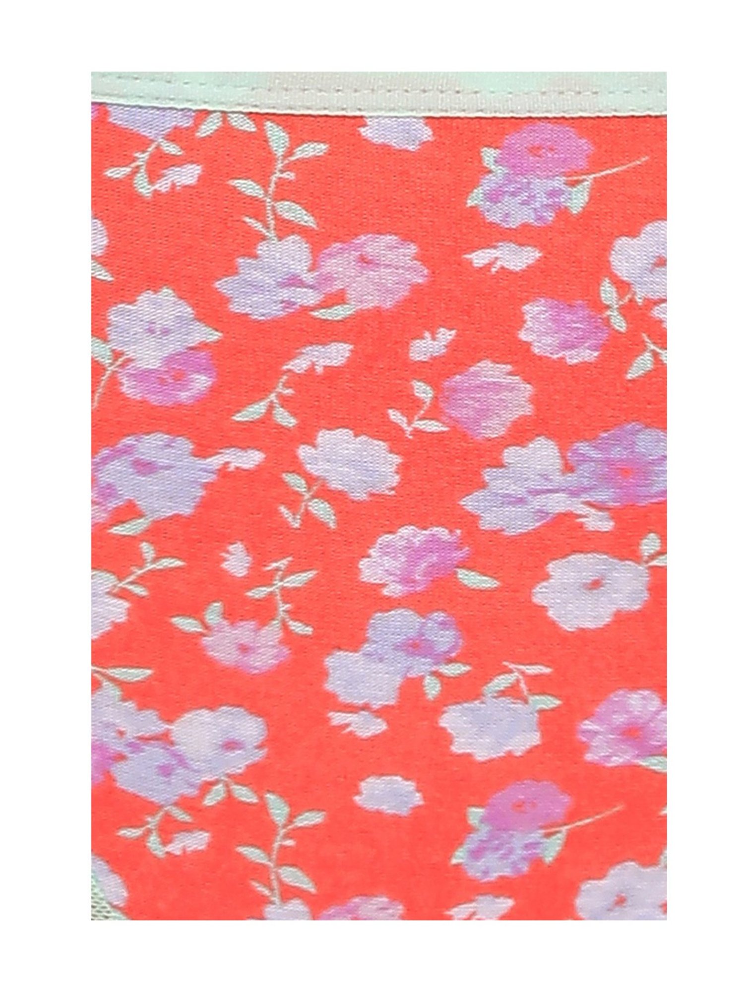 Clovia Orange Printed Hipster Panty