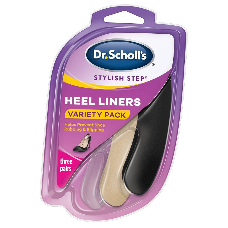 Dr. Scholl's Stylish Heel Liner - 3 Pair