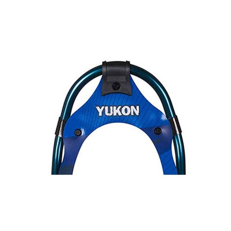 Yukon Charlie's Advanced 8" x 25" Durable Backcountry Hiking Snowshoes, Blue