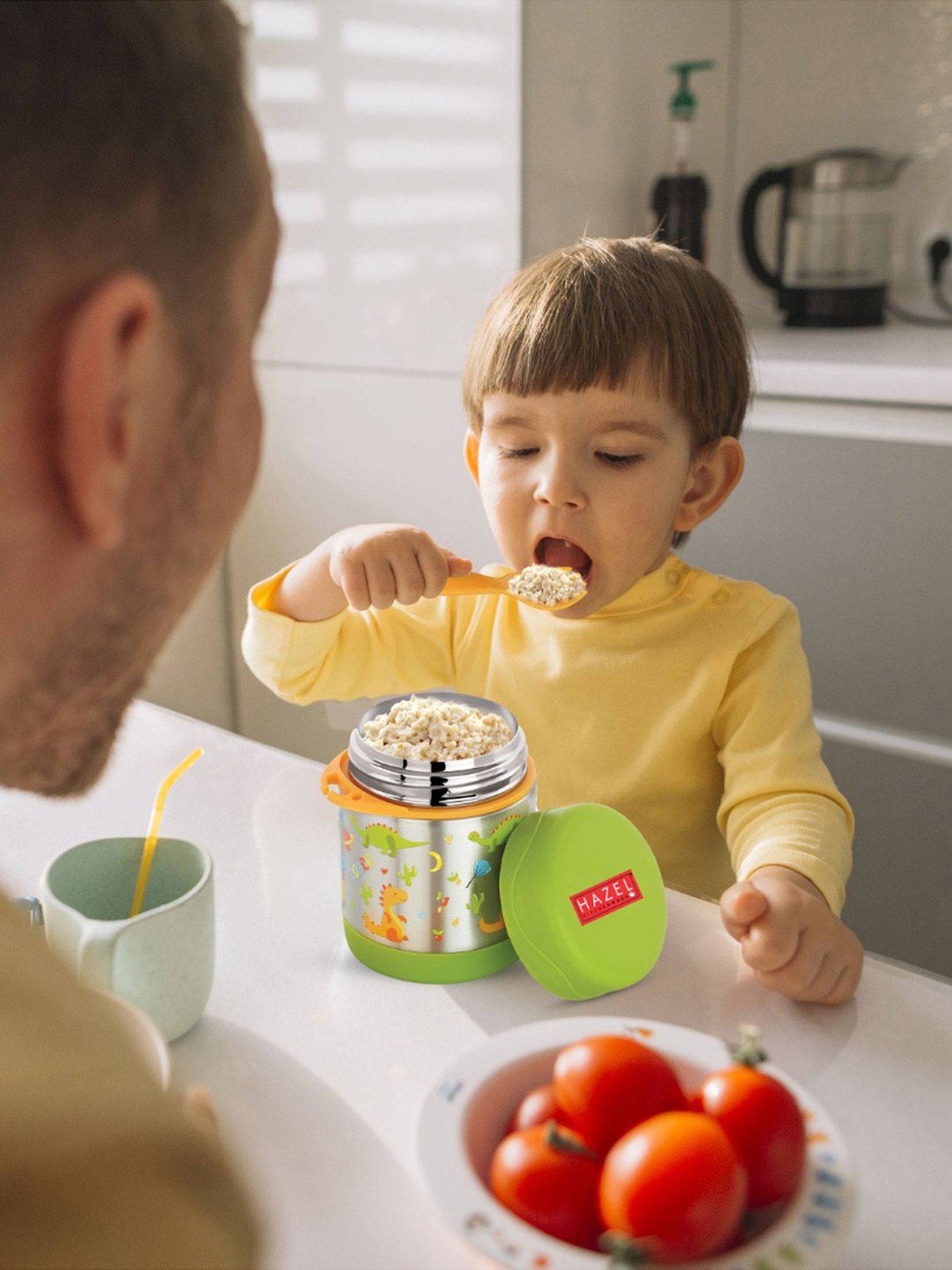 Milton Silver Stainless Steel Thermal Flask (1000 ml) - Set of 1