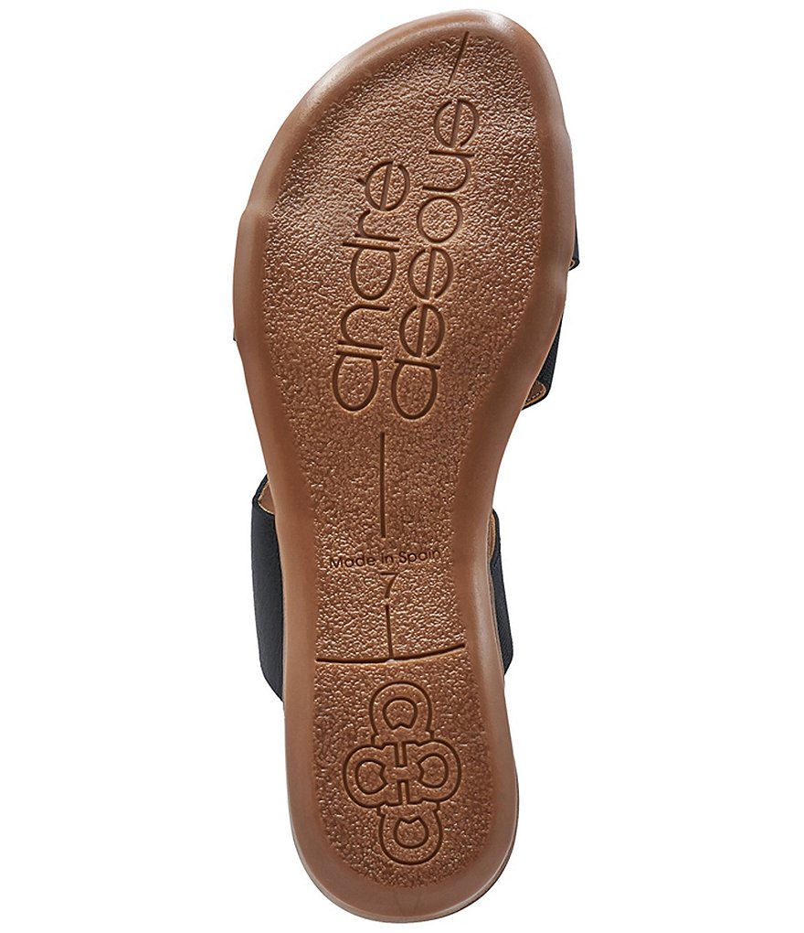 Andre Assous Alima Featherweights&trade; Leather Elastic Slide Sandals