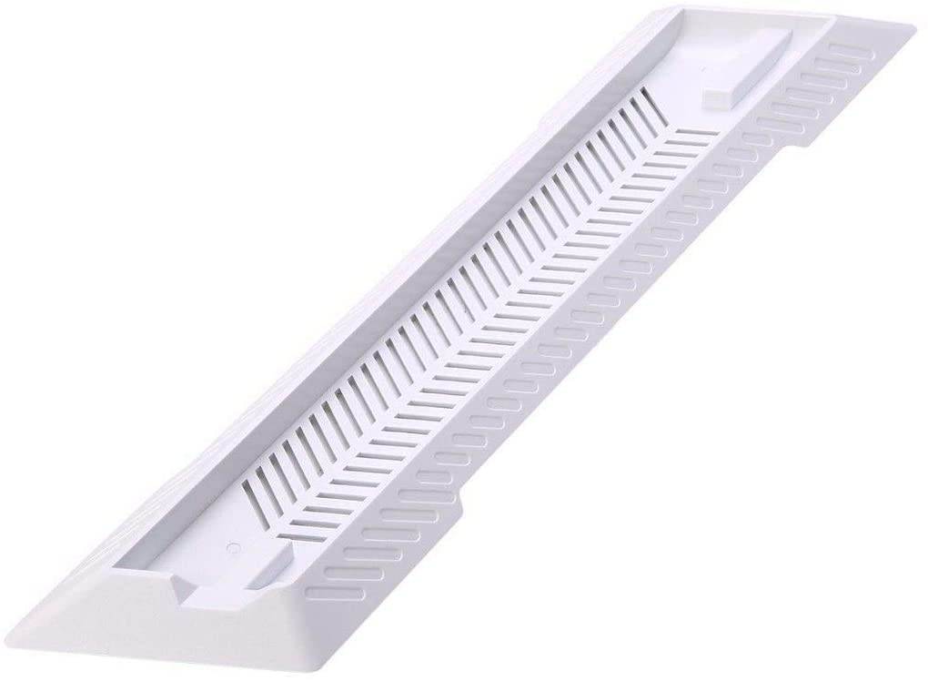 ROME CARE PS4 Slim Stand, PS4 Slim Vertical Stand for Playstation 4 Slim Console Cooling-White
