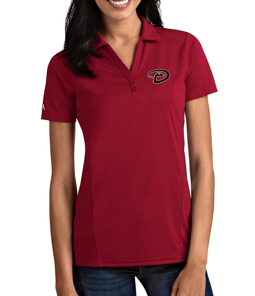 Antigua Women's MLB Tribute Short-Sleeve Polo Shirt