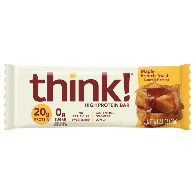 think! High Protein Maple French Toast Bars - 10.5oz/5pk