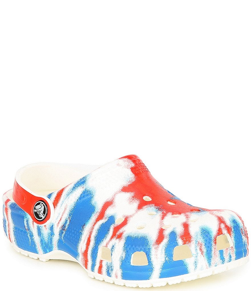 Crocs Kids' Classic Tie Dye Clogs (Infant)
