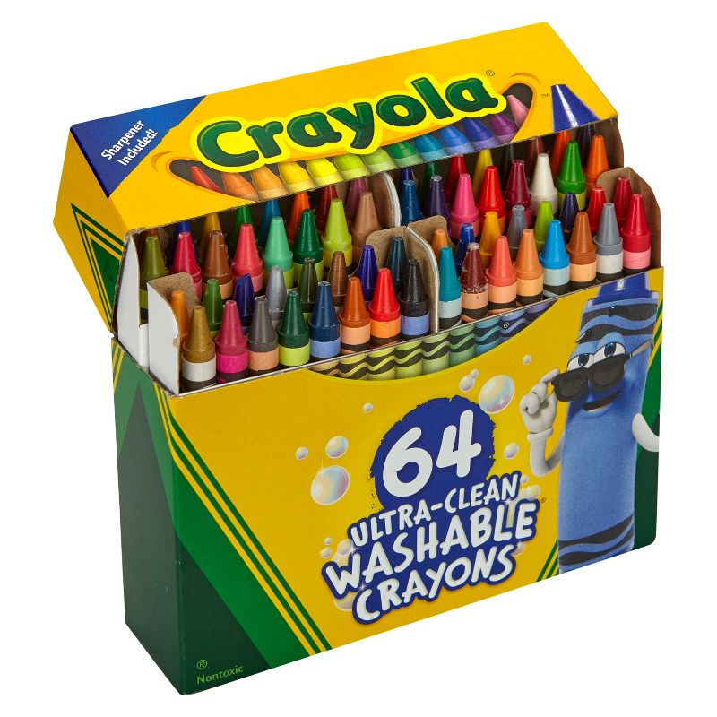 Crayola 64ct Ultra Clean Washable Crayons