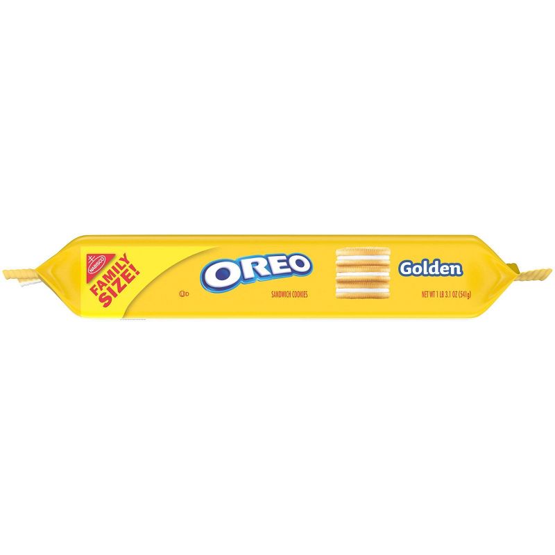 Oreo Golden Sandwich Cookies Family Size - 19.1oz