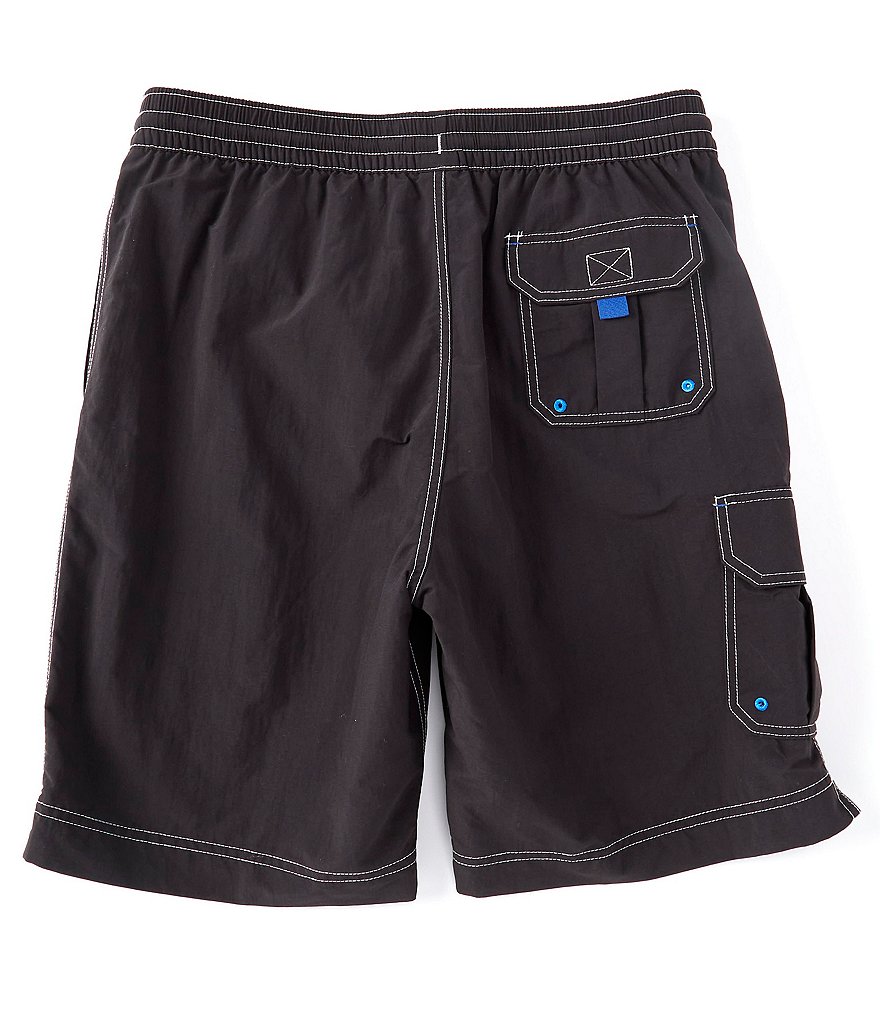 Tommy Bahama Baja Tails from the Sea 9#double; Inseam Board Trunks