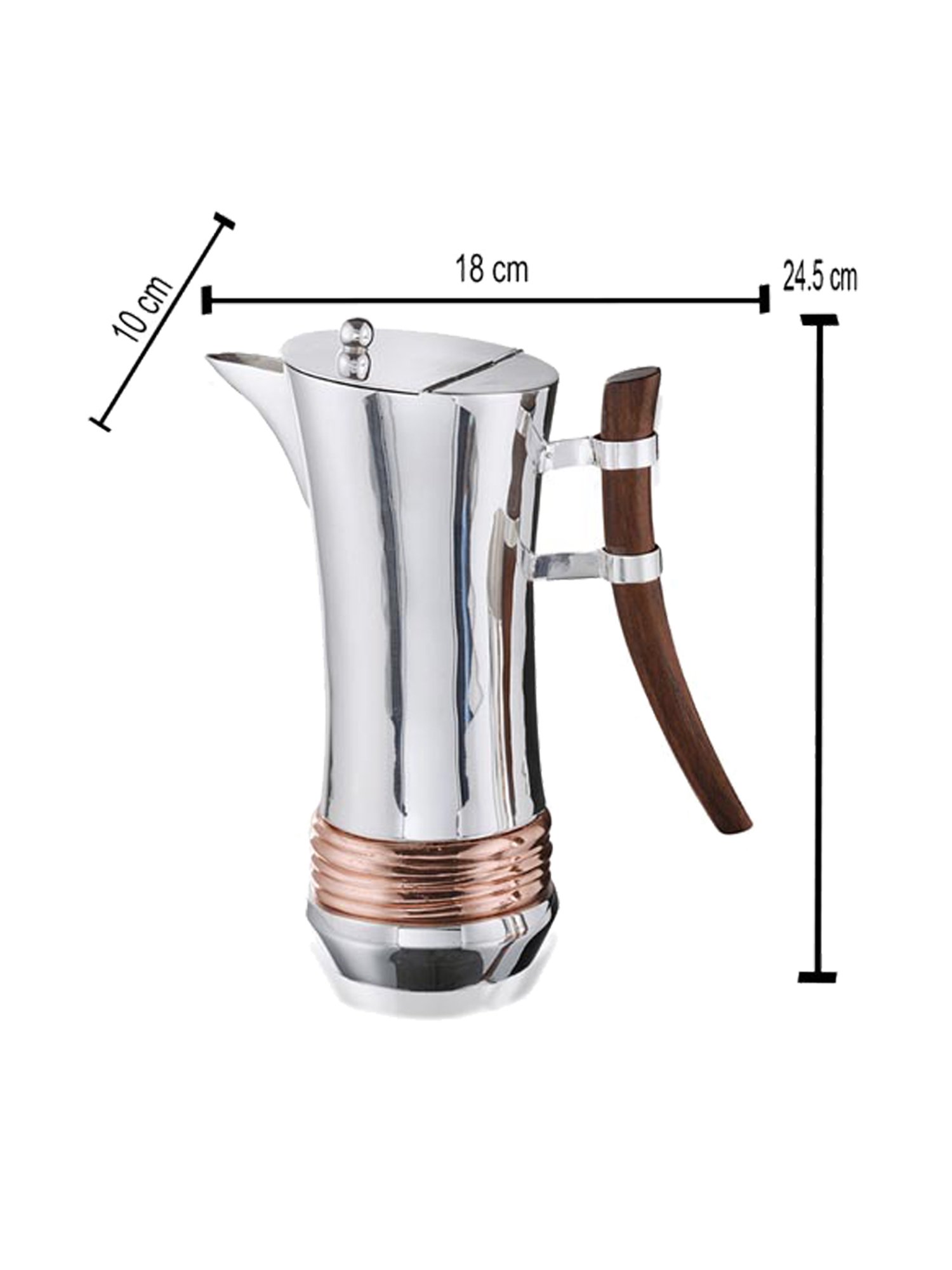 Episode Silver Plated Congo Jug