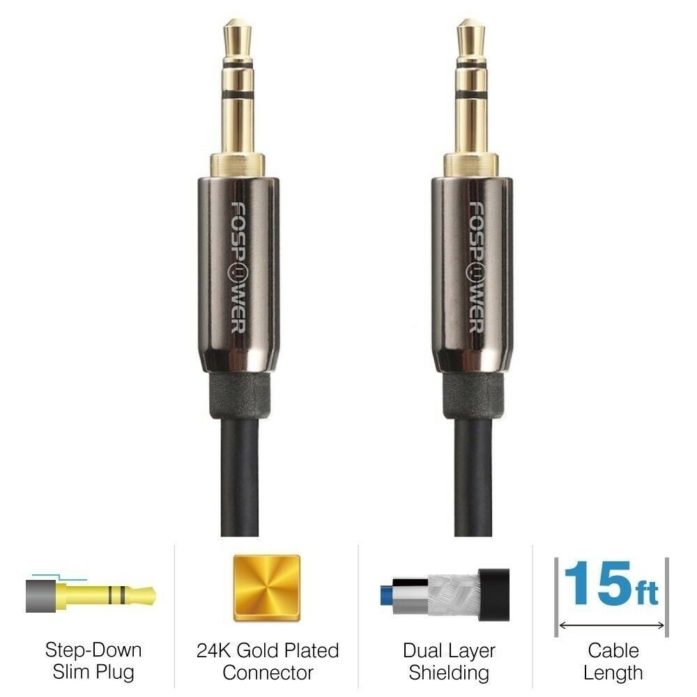 Comprehensive Cable MPS-2PP-10ST 10' Standard Series 3.5mm Stereo Mini Plug to 2 RCA Plugs Audio Cable