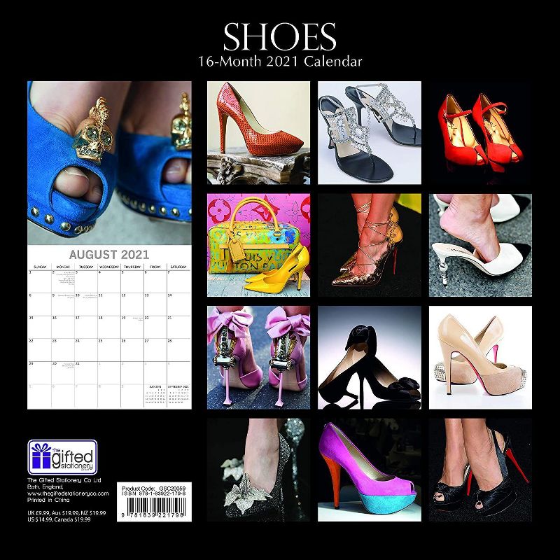 2021 The Everygirl Wall Calendar 15" x 12" Liam - Blue Sky