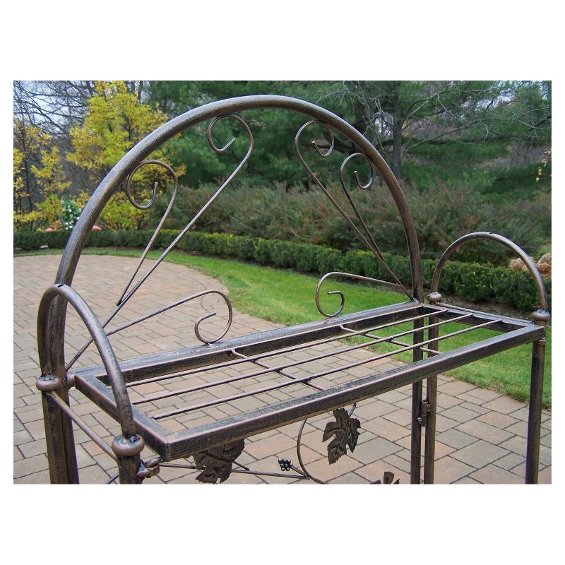 23" Rectangular Oakland Living Plant Stand - Black