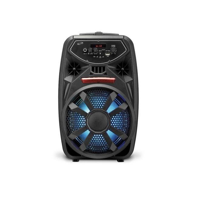 ILive ISB380B 8 in. Wireless 5.0 Bluetooth Tailgate Party Speaker