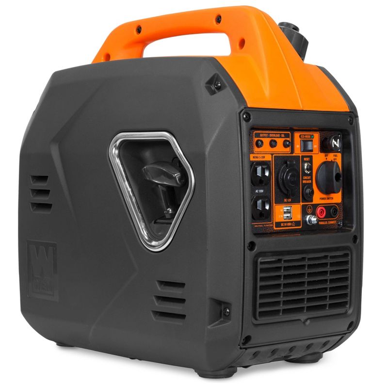 WEN 56235i Quiet Ultra Light 2350W Portable Inverter Generator with Fuel Shut Off