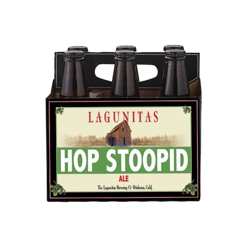 Lagunitas Hop Stoopid Double IPA Beer - 6pk/12 fl oz Bottles
