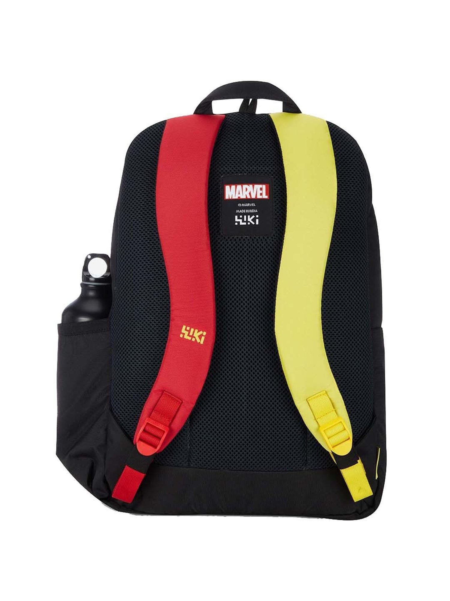 Wiki 24 Ltrs Black Medium Backpack