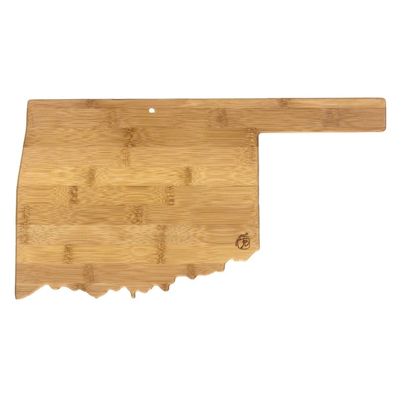 Totally Bamboo Destination Oklahoma Serving and Cutting Board