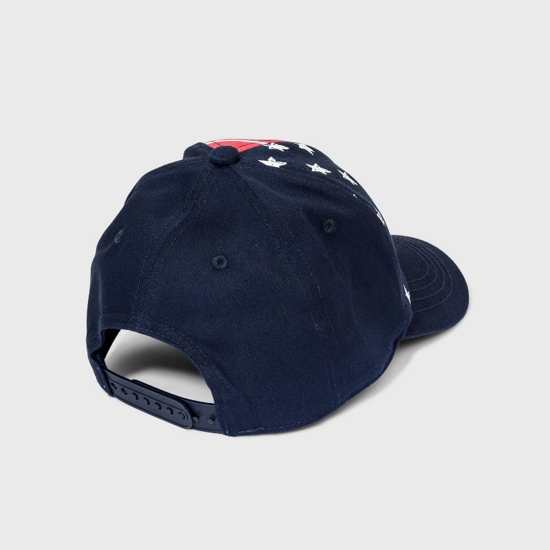 Boys' Americana Baseball Hat - Cat & Jack™ Navy/Red