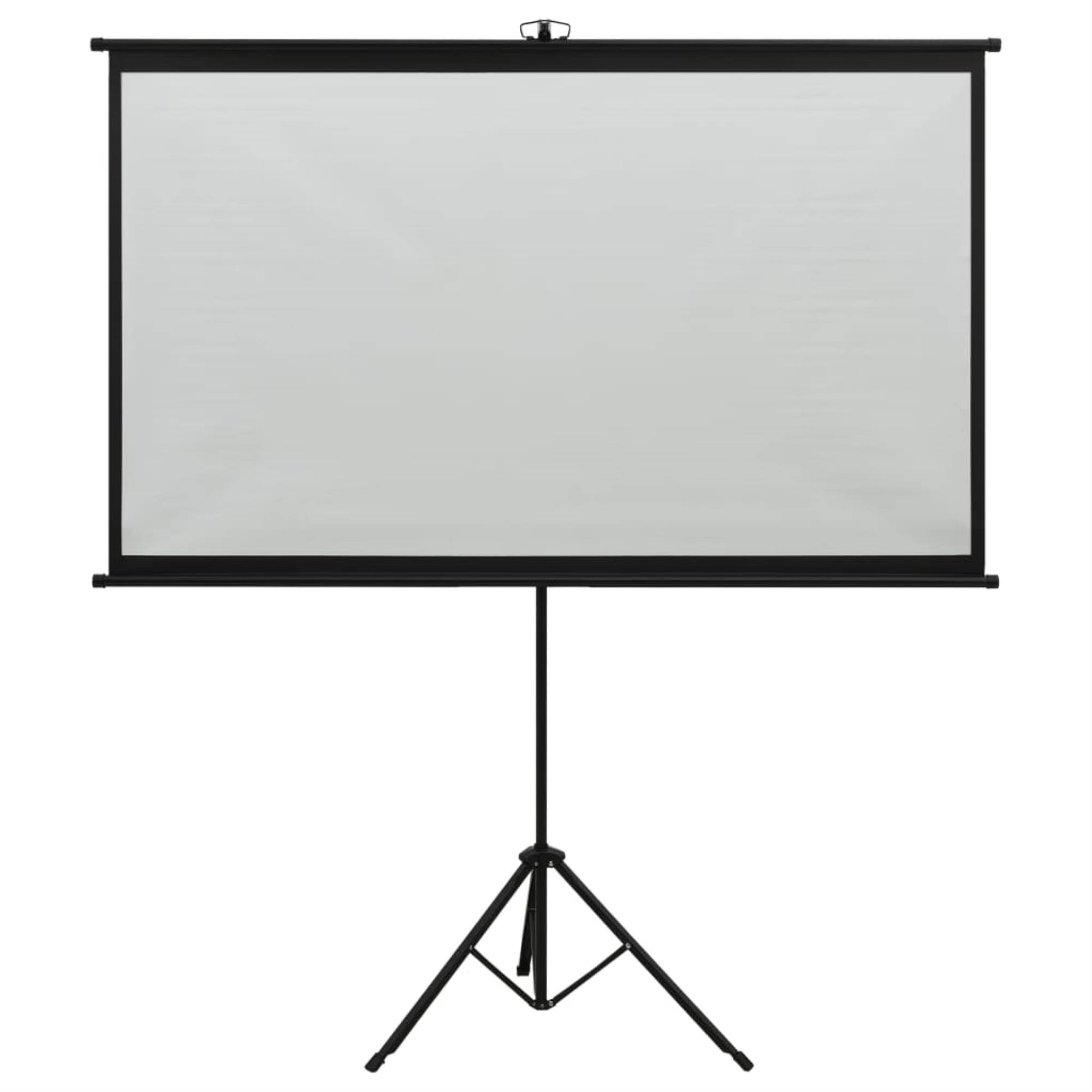 vidaXL Projection Screen with Tripod 60" 16:9 Home Theater Screen Presentation
