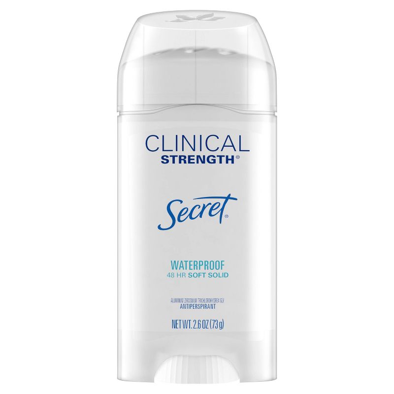 Secret Clinical Strength Soft Solid Waterproof Antiperspirant & Deodorant - 2.6oz