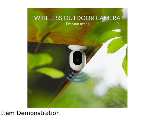 Kami by Yi Camera HD 1080P Wire-Free Home Security Camera Kit, Outdoor Rechargeable Battery with Motion Detection, Night Vision, 2-Way Audio & 6 Months 7-Day Cloud Service via Kami APP or YI Home APP