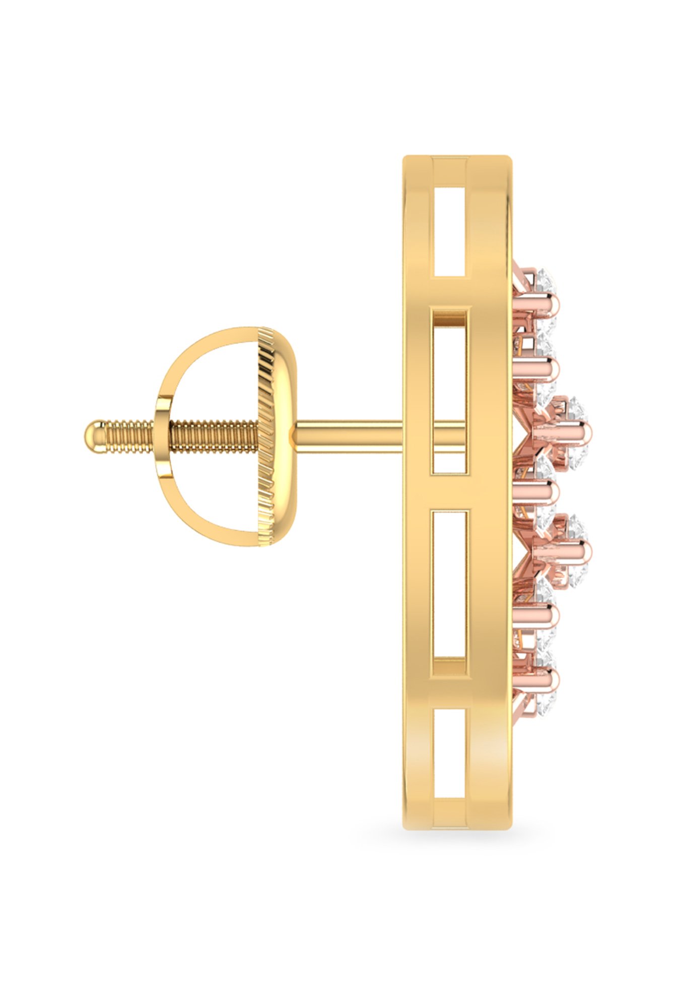 PC Jeweller Steiner 22 kt Gold Earrings