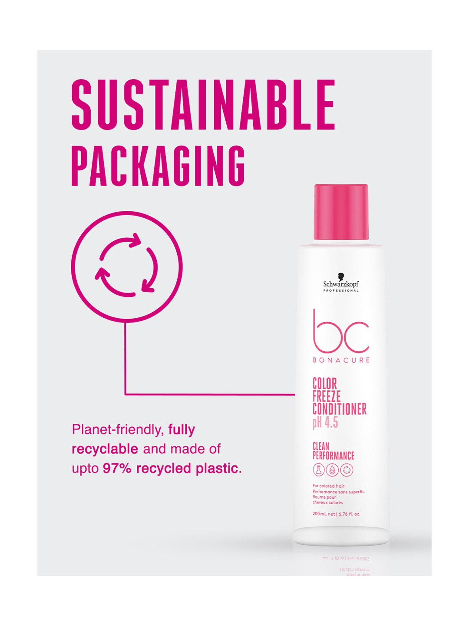 Schwarzkopf Professional Bonacure Color Freeze Conditioner pH 4.5 - 200 ml