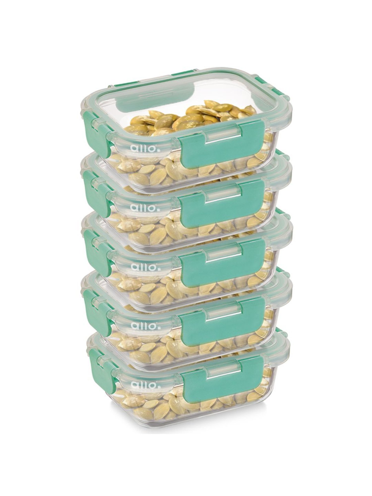 Borosilicate Glass Containers with Lids Microwave Safe Container for Glass Food Storage Containers