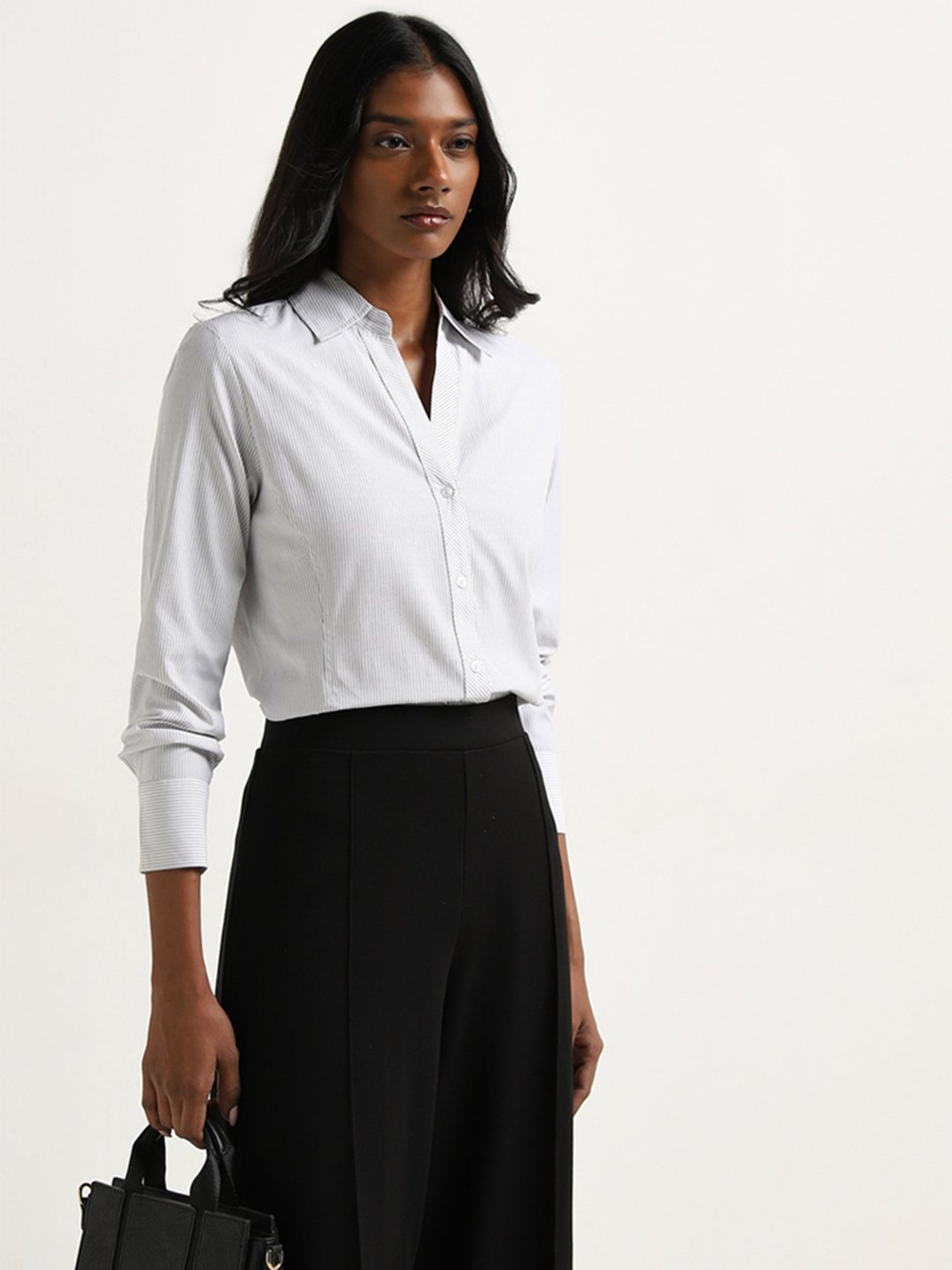 Style Quotient Brown Regular Fit Formal Shirt