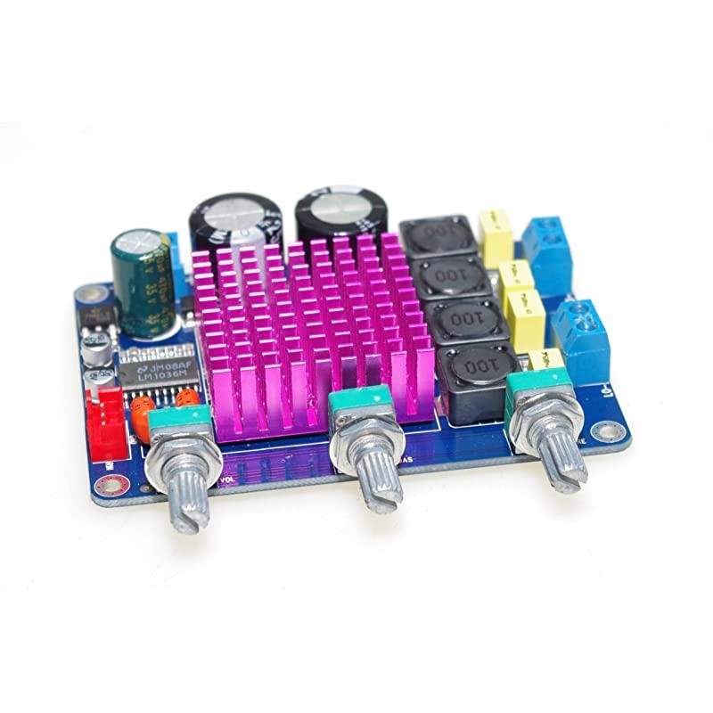 Assembled HiFi D Class Digital Amplifier Board LM1036N + TDA7492 250W