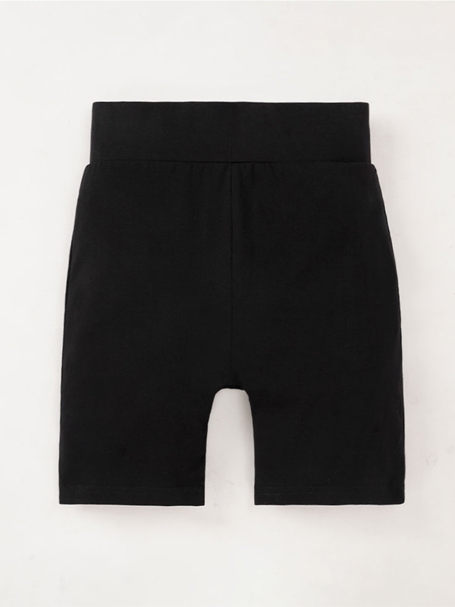 Edheads Kids Black Cotton Regular Fit Shorts
