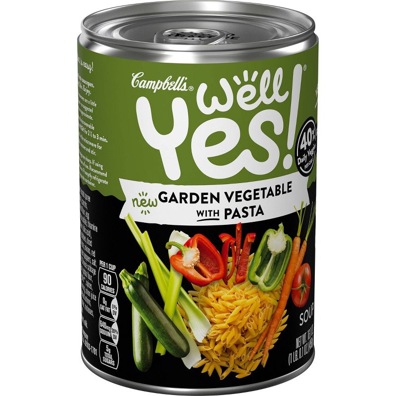 Campbell's Well Yes! Vegetable Noodle Soup Lightly Salted - 16.1oz