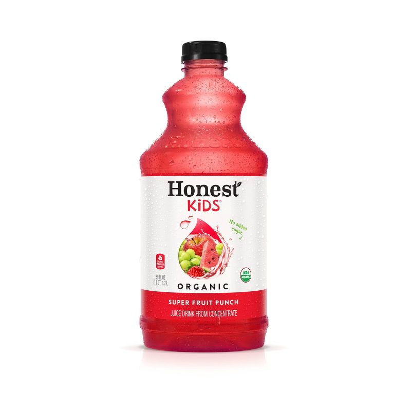 Honest Kids Super Fruit Punch Organic Juice Drink - 59 fl oz Bottle