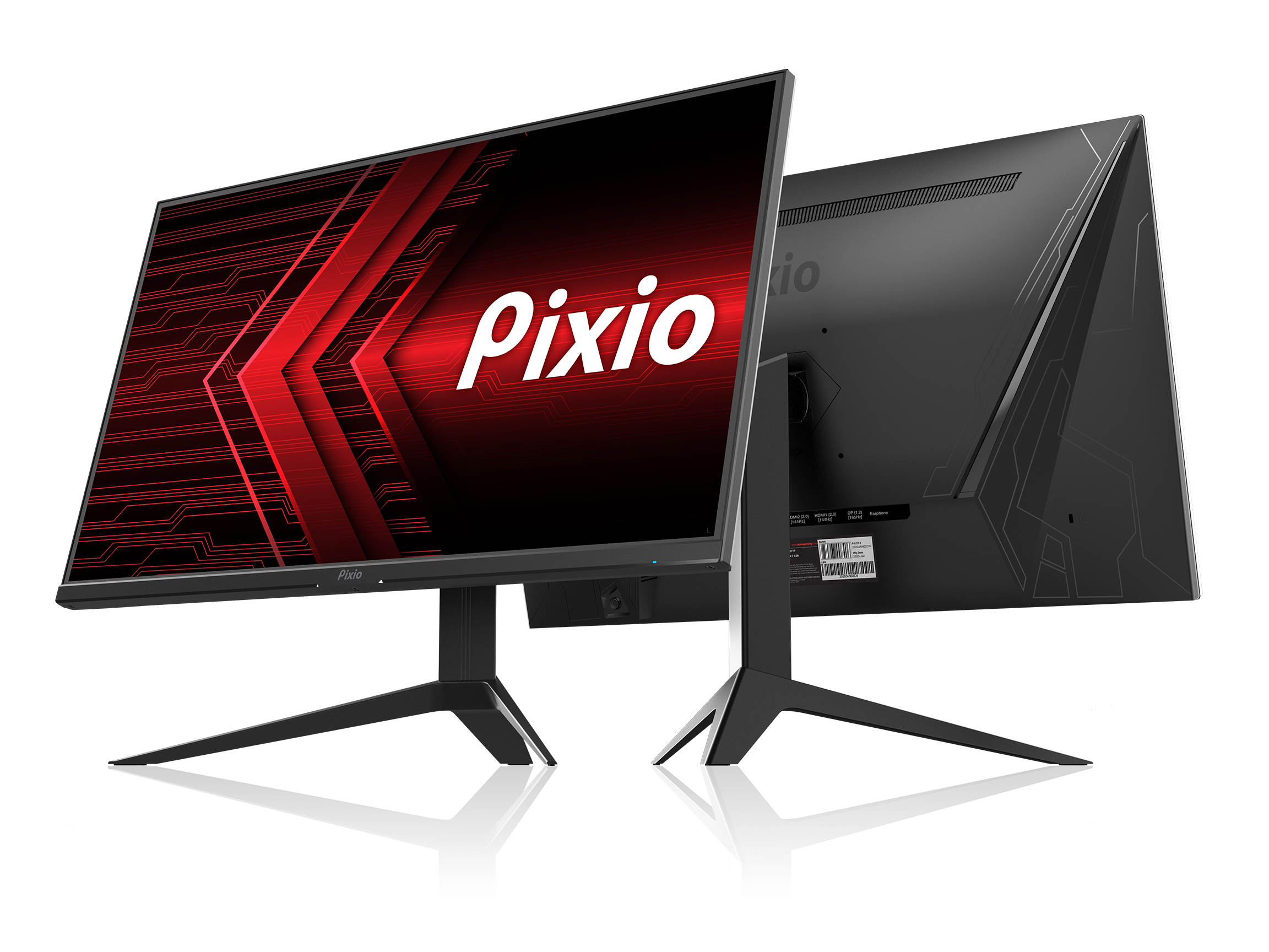Pixio PX277 Prime 27 inch 165Hz IPS 1ms (MPRT) HDR WQHD 2560 x 1440 Wide Screen Display 1440p 165Hz Flat AMD Radeon FreeSync Premium Esports IPS Gaming Monitor