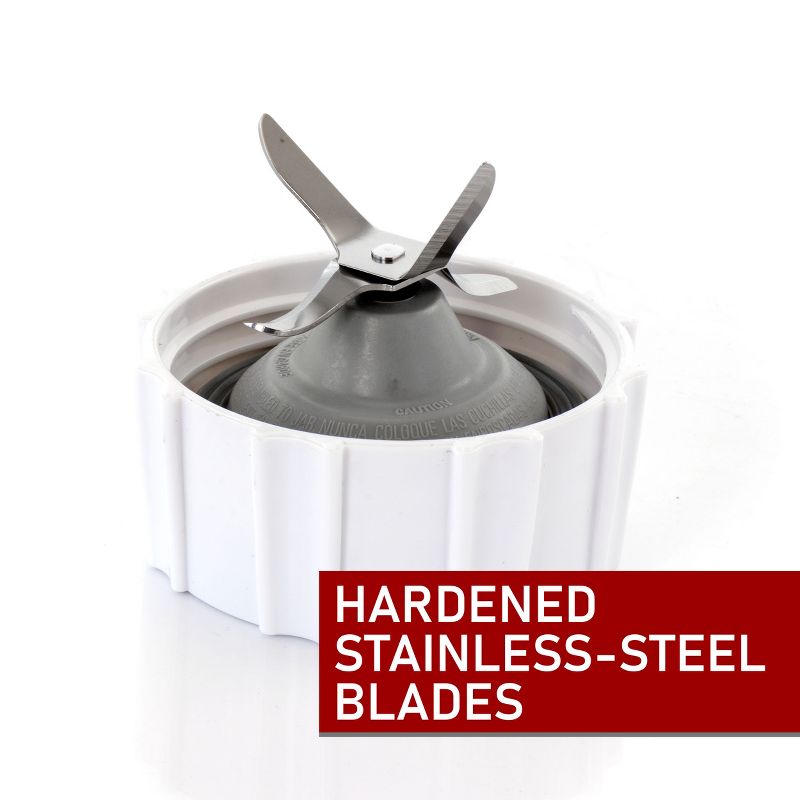 Better Chef 42 Ounce Glass Jar Blender in White