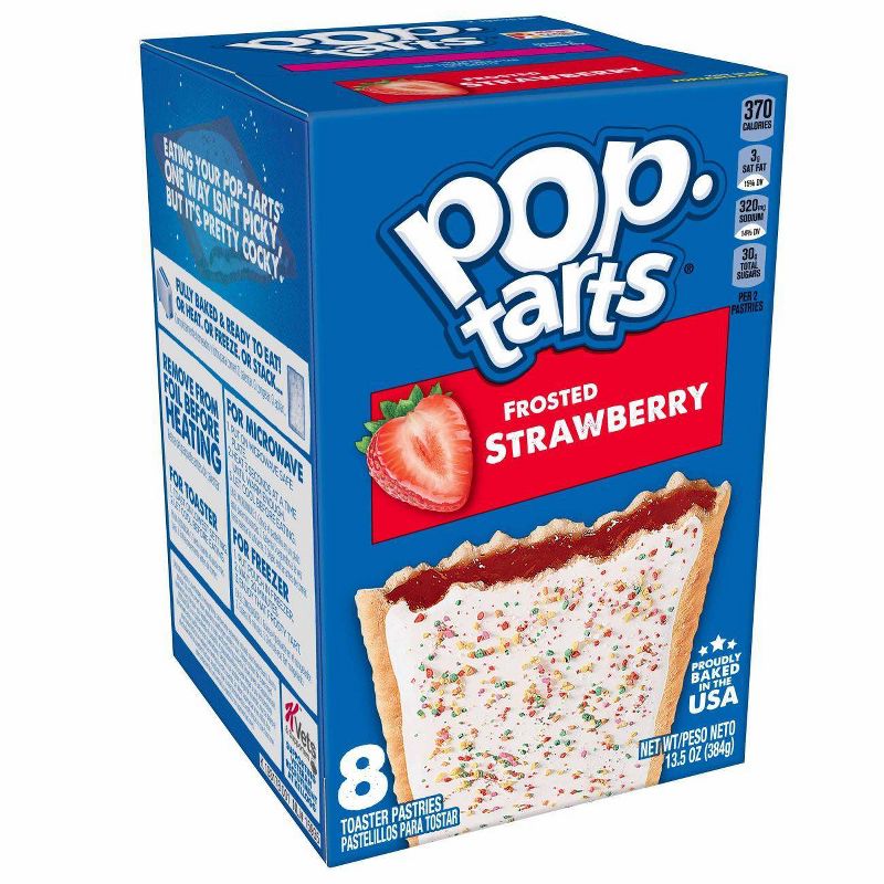 Kellogg's Pop-Tarts Frosted Strawberry Pastries - 8ct/13.54oz