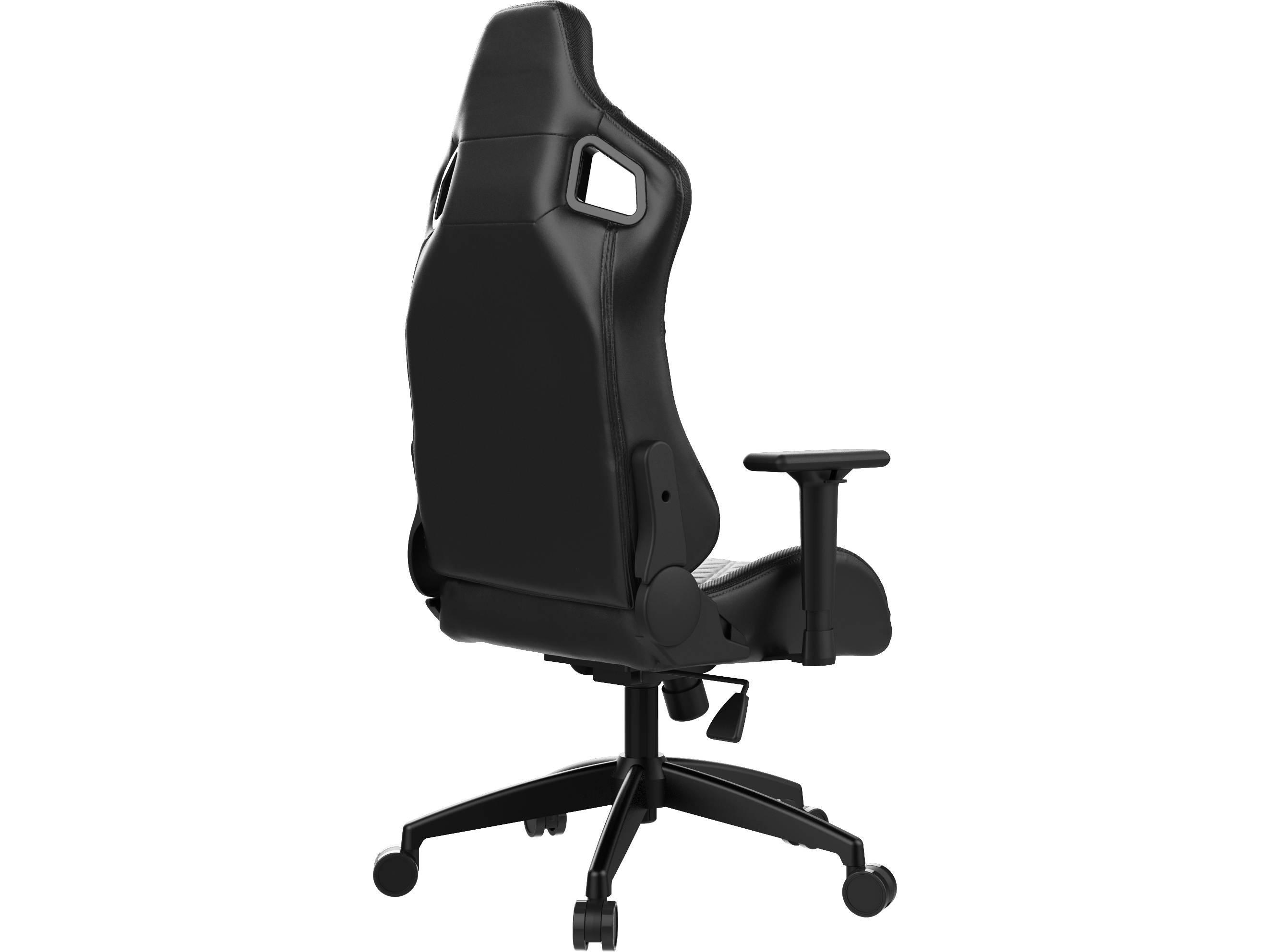 Gamdias APHRODITE EF1 Gaming Chair, PC Computer Racing Seat, High-Back, Height Adjustable, and Adjustable Arm Rest (BLACK)