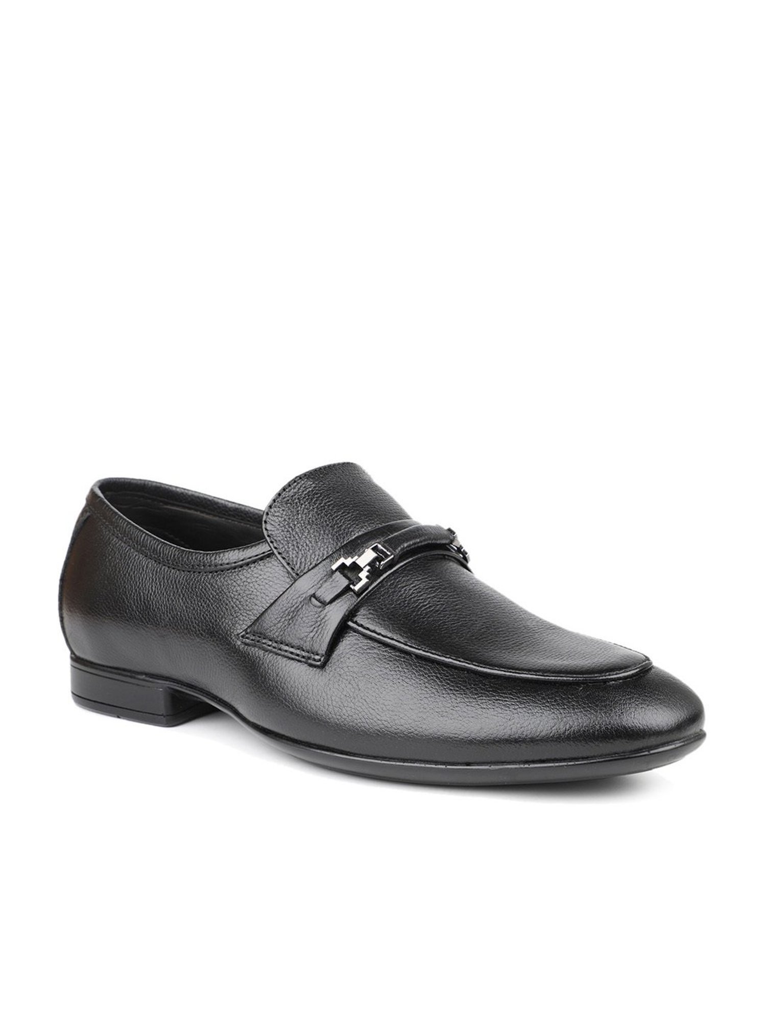 Privo by Inc.5 Men's Black Formal Loafers