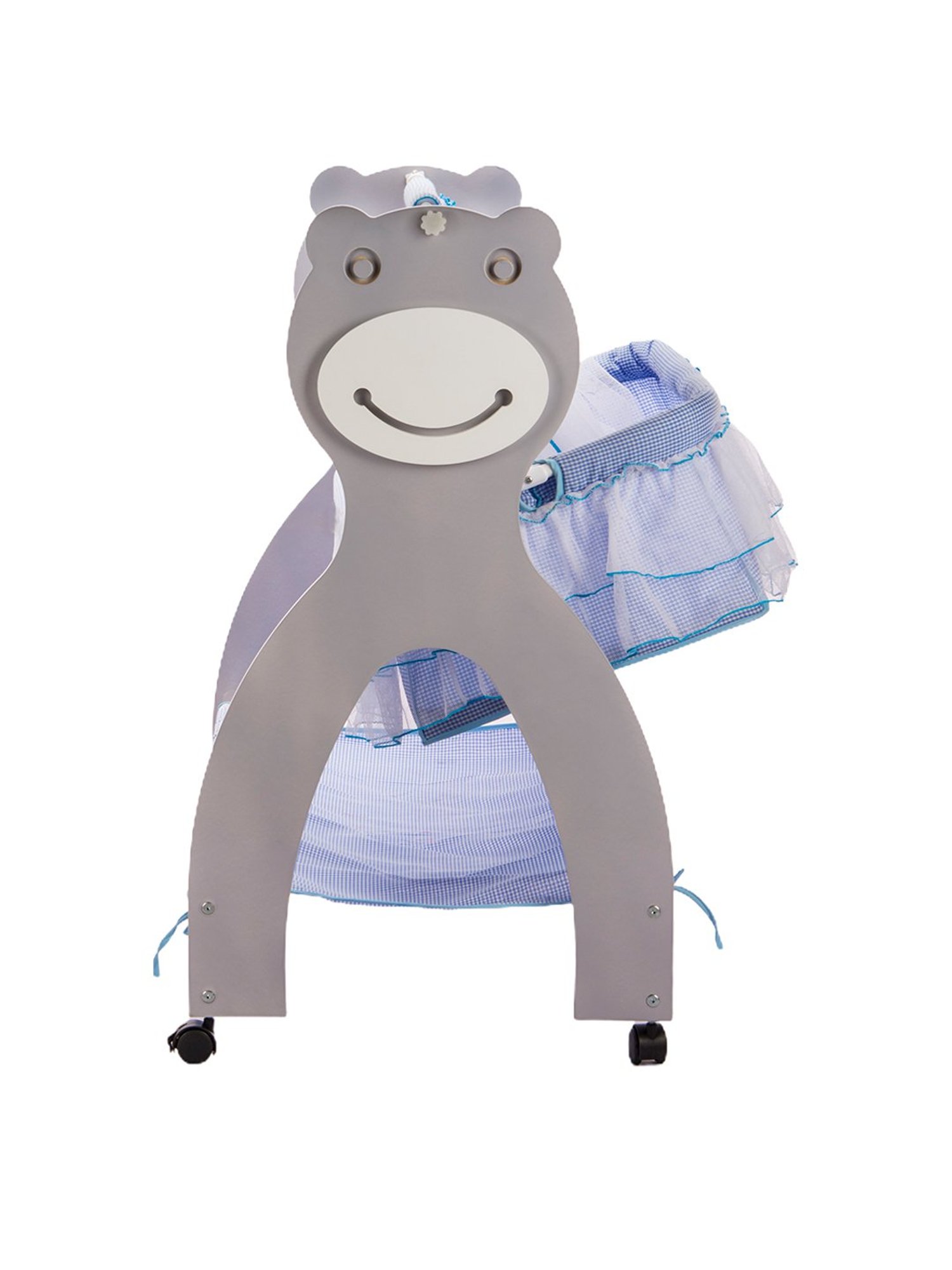 Kiddery Grey Baby Cradle